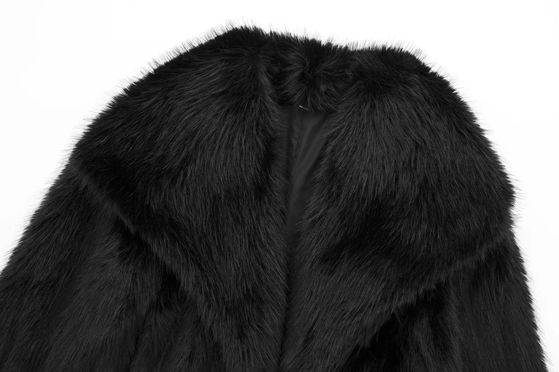 Casaco de Pelo ecologico -  Elegante e sofisticado