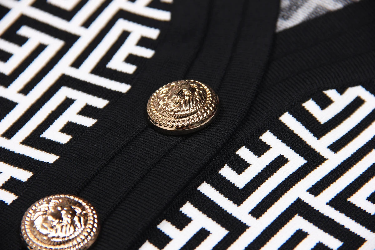 Cardigan Luxo Com monograma