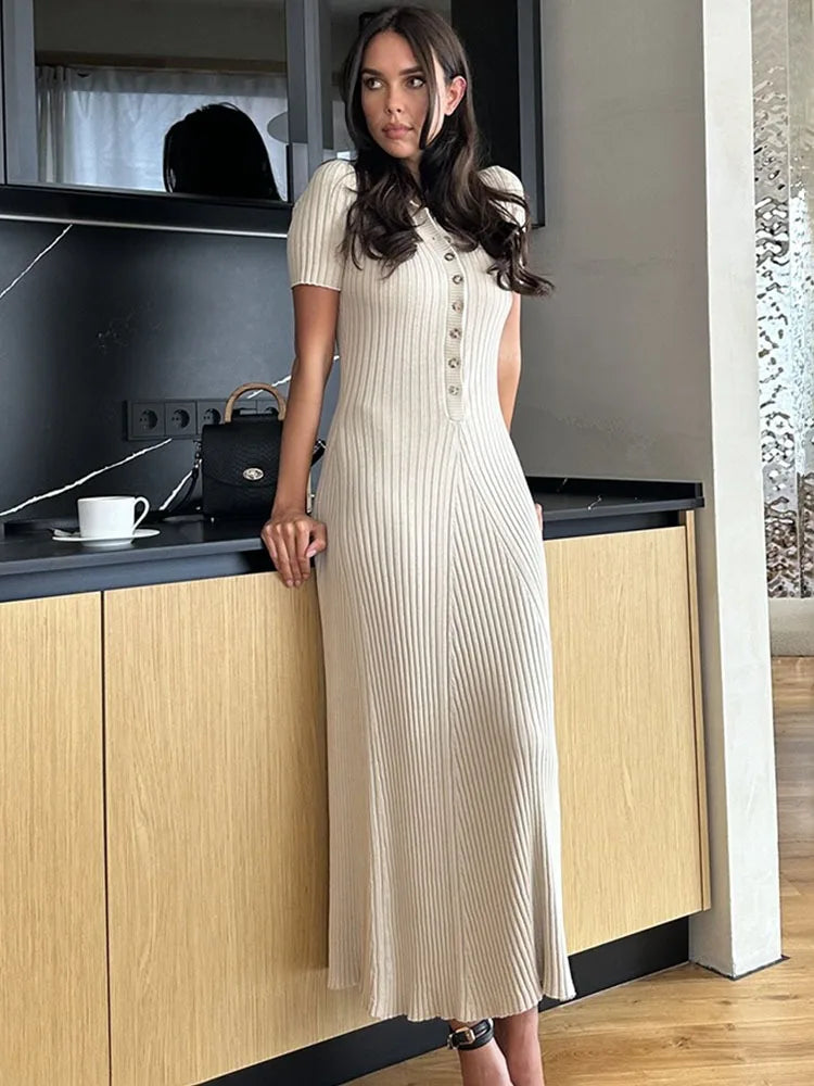 Vestido Tricô Confort