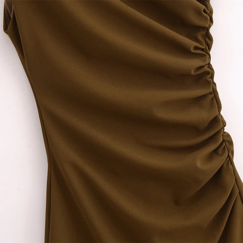 Vestido Sem Mangas Ajuste perfeito ao Corpo – Design Chique e Versátil