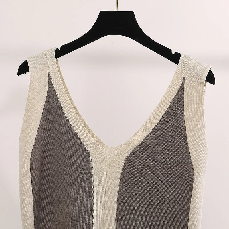 Conjunto calça e regata - Tricô de modal