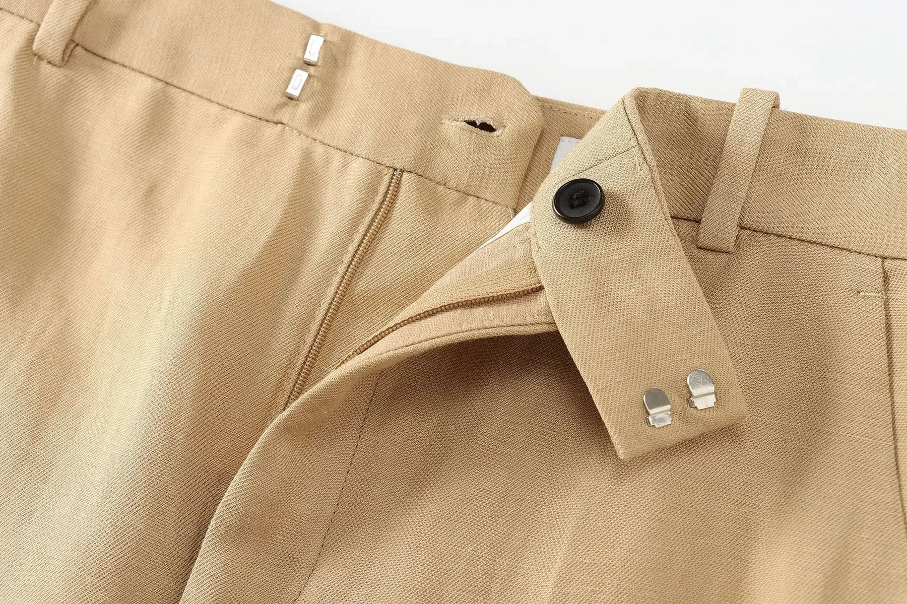 Calça Reta – Linho Premium, Elegante e Confortável