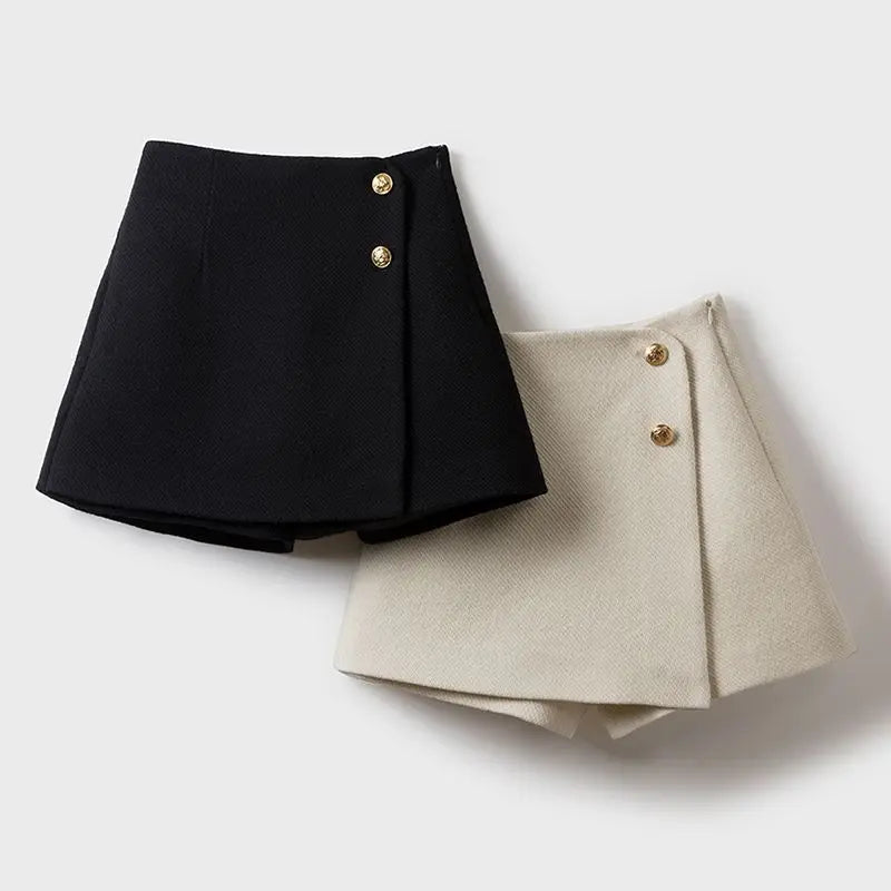 Shorts saia Alfaiataria sofisticado - Novidade