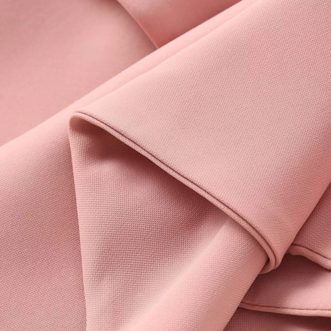 Conjunto Feminino 3 Peças: Blazer, Colete Corset e Short Saia de Cintura Alta