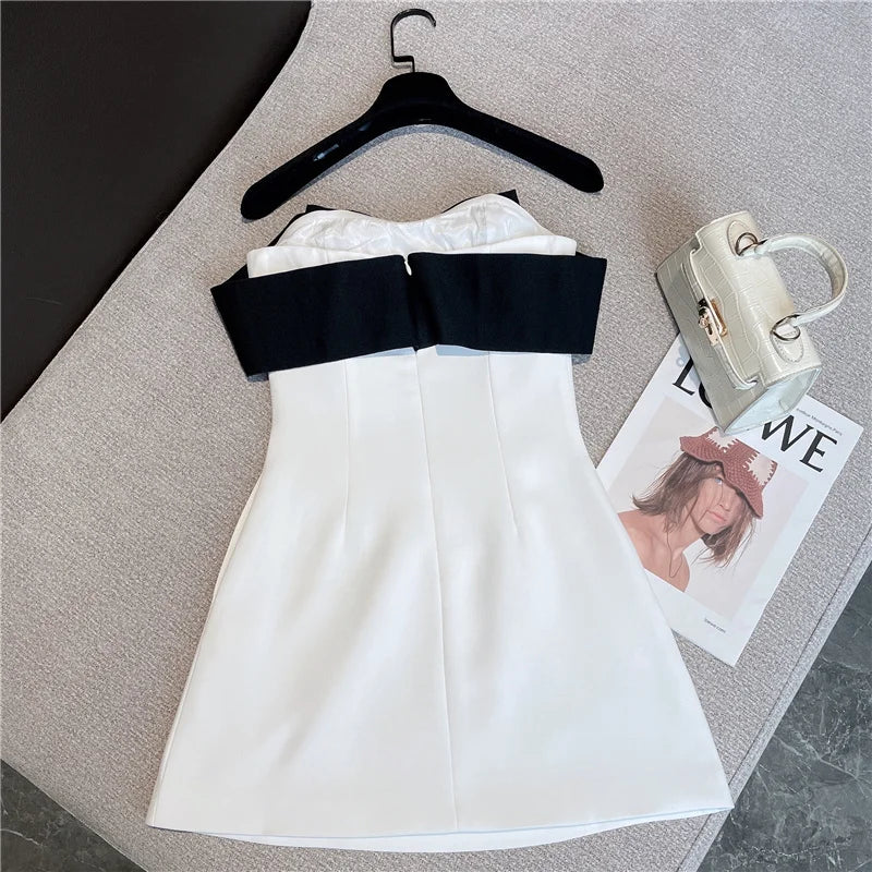 Vestido com Laço Alfaiataria - elegante