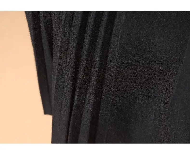 Saia Plissada de Cintura Alta Modal – Sofisticação e Conforto