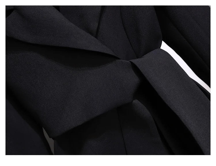 Vestido Com cinto Detalhe pregas - Elegante