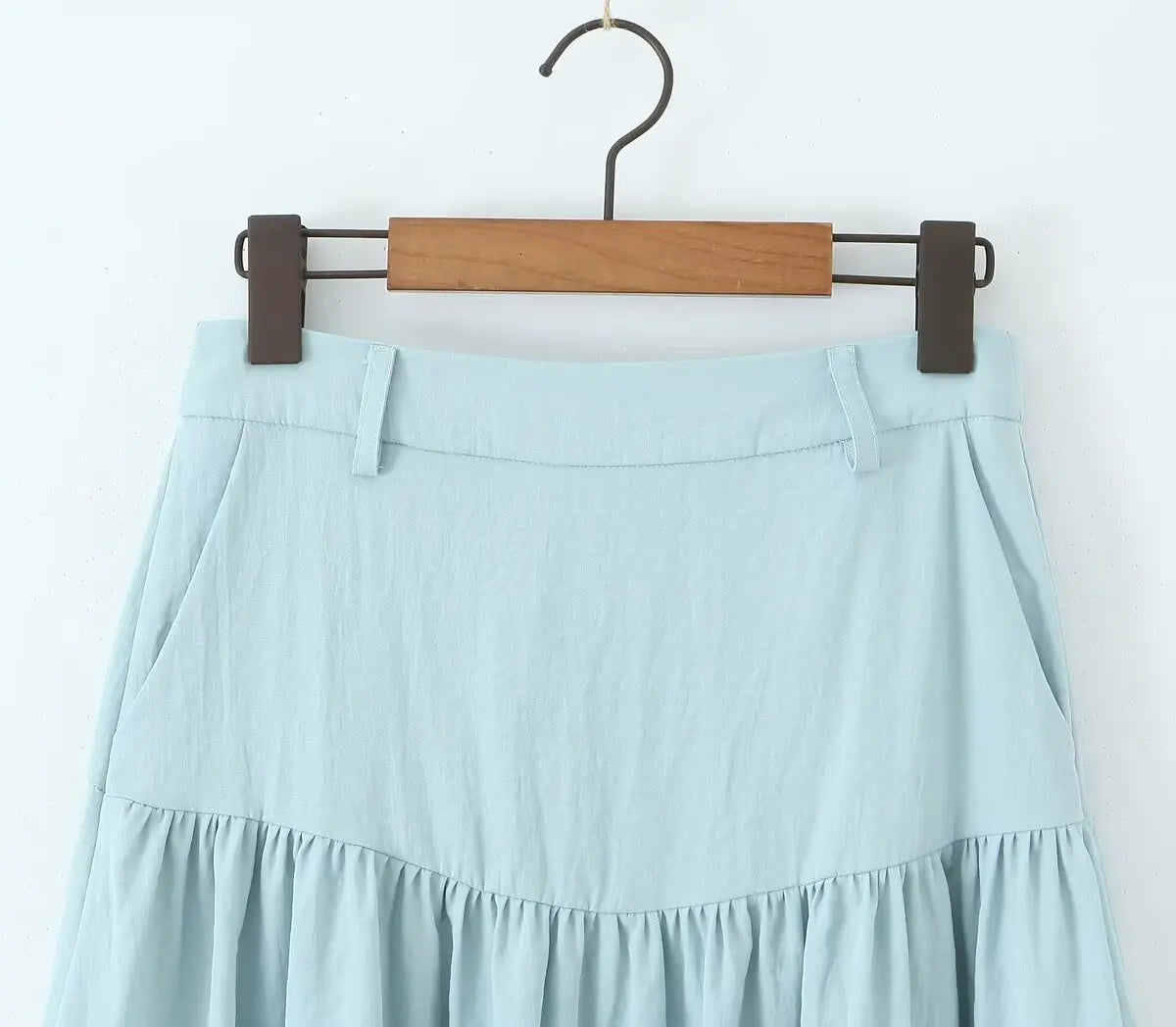 Conjunto – Colete Sem Mangas + Saia plissada com Bolsos