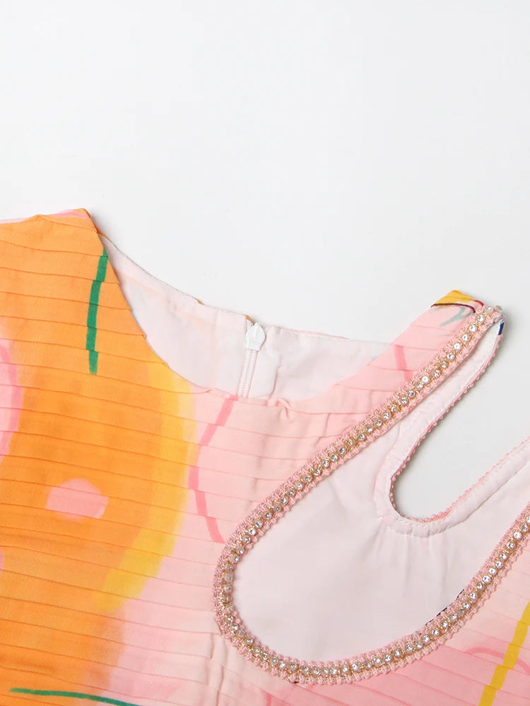 Vestido estampa floral - Midi Verão