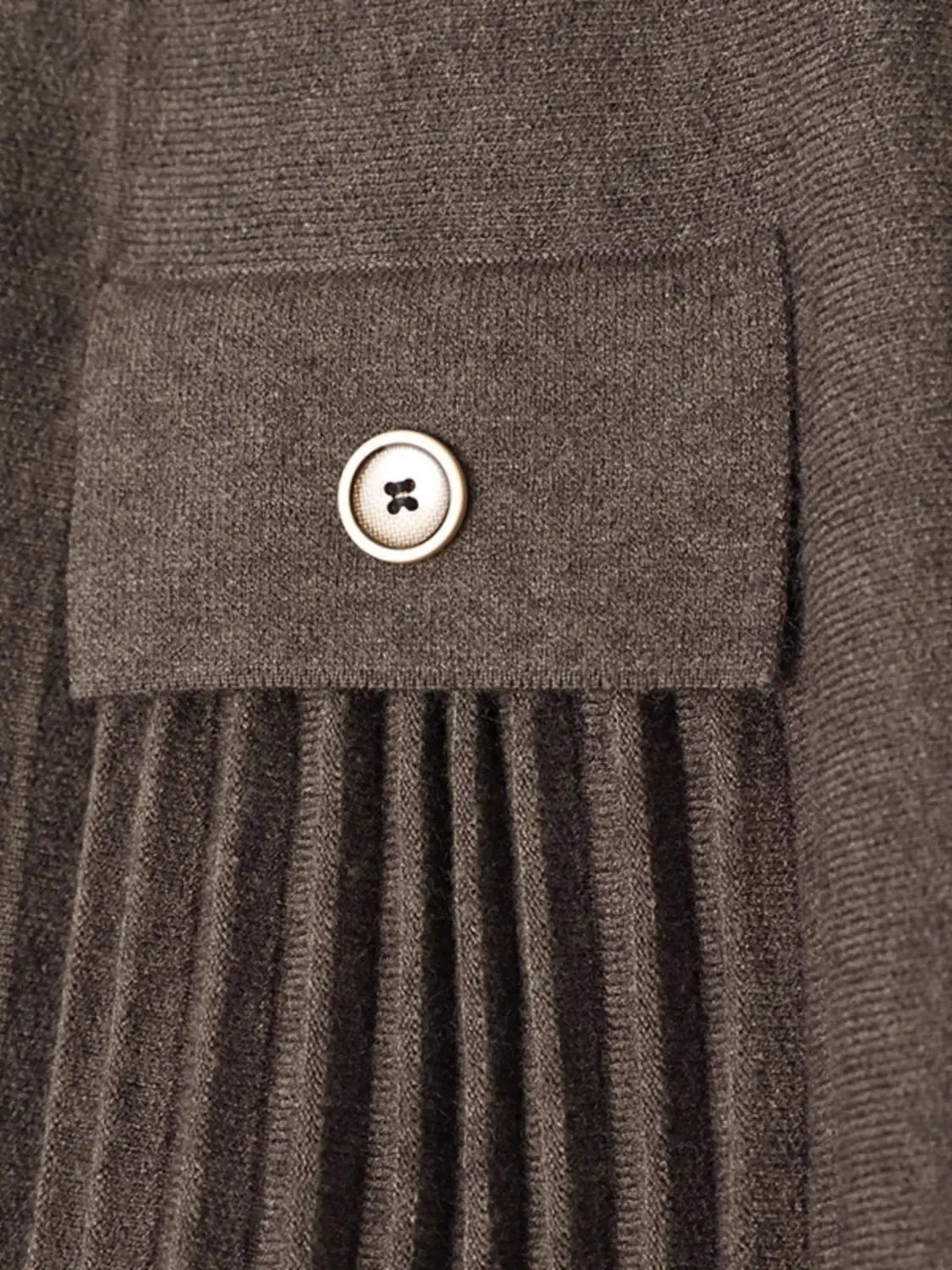 Saia Plissada de Cintura Alta Modal – Sofisticação e Conforto