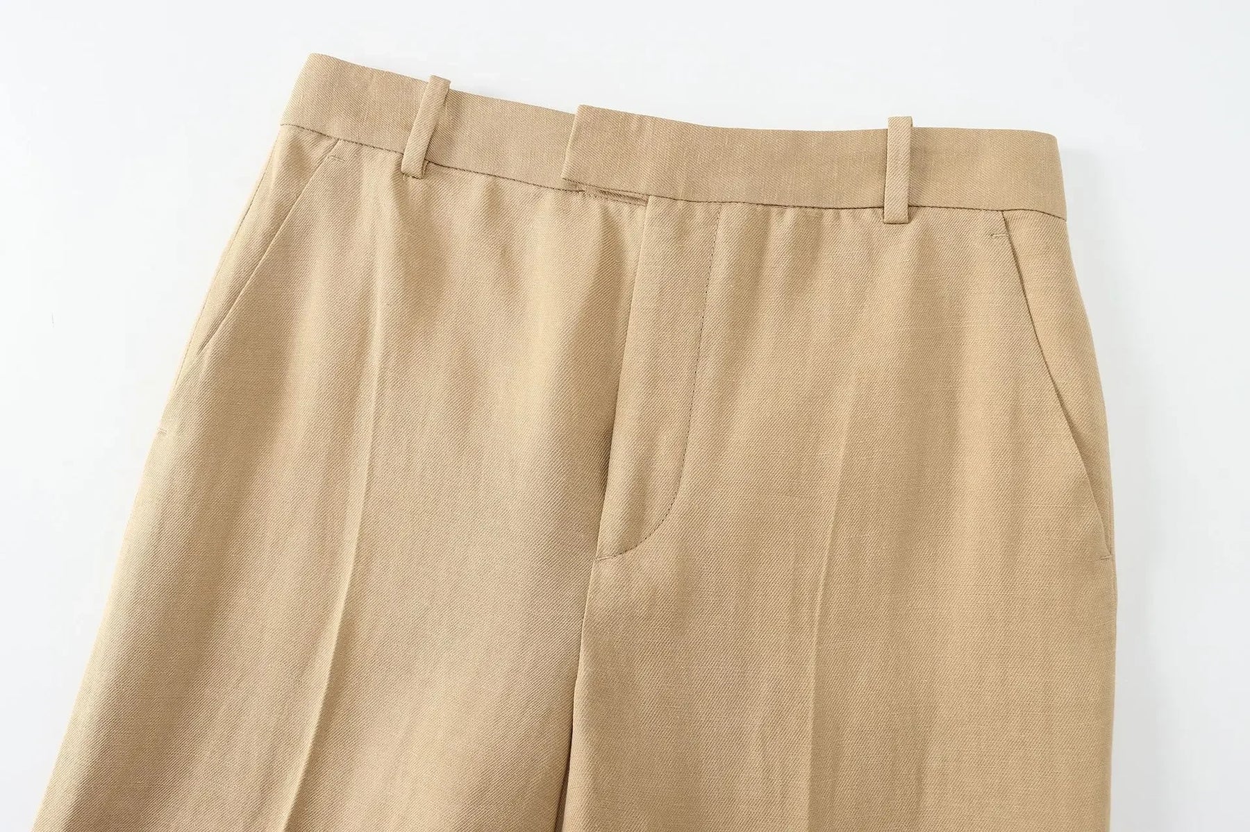 Calça Reta – Linho Premium, Elegante e Confortável
