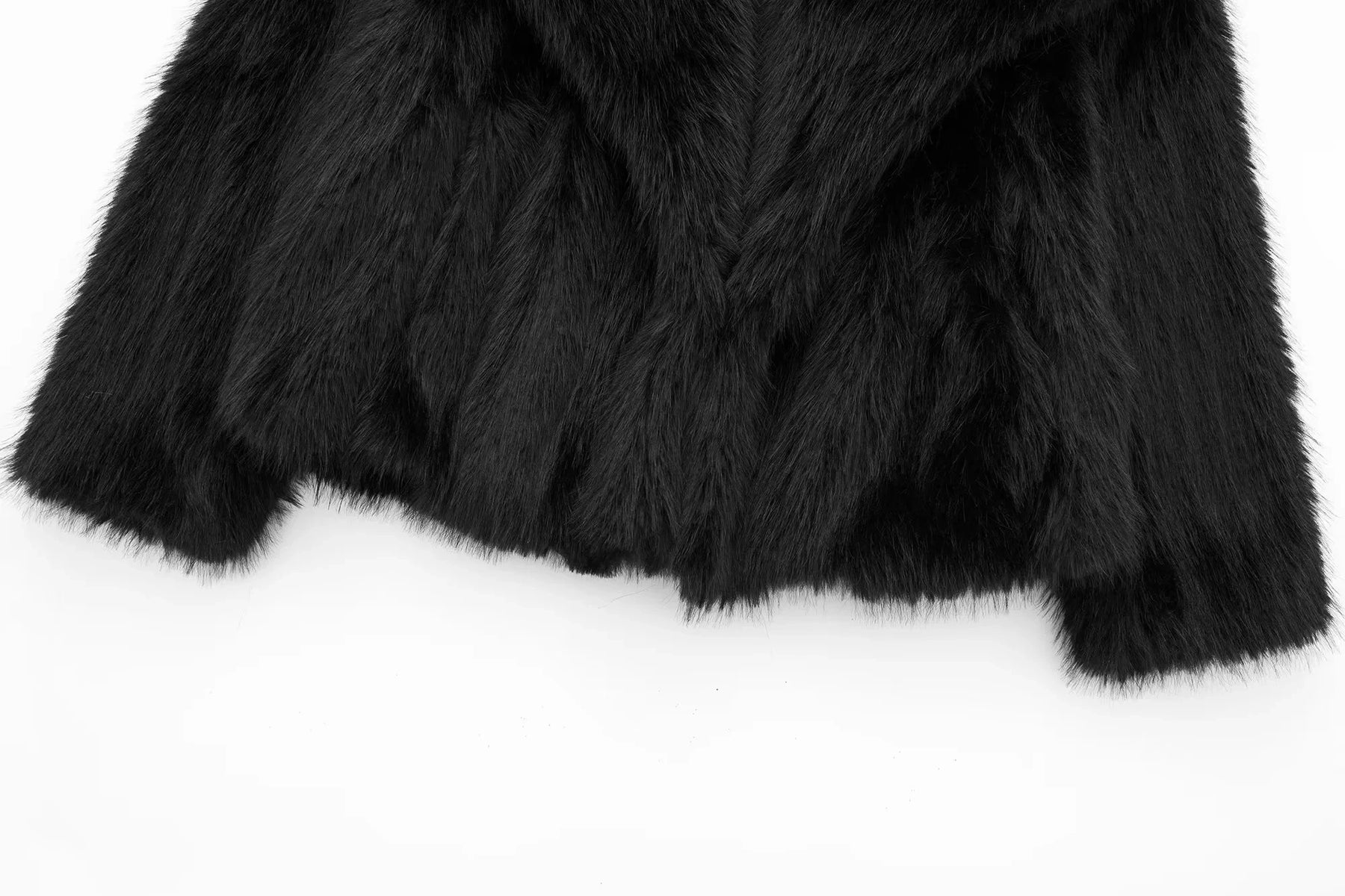 Casaco de Pelo ecologico -  Elegante e sofisticado