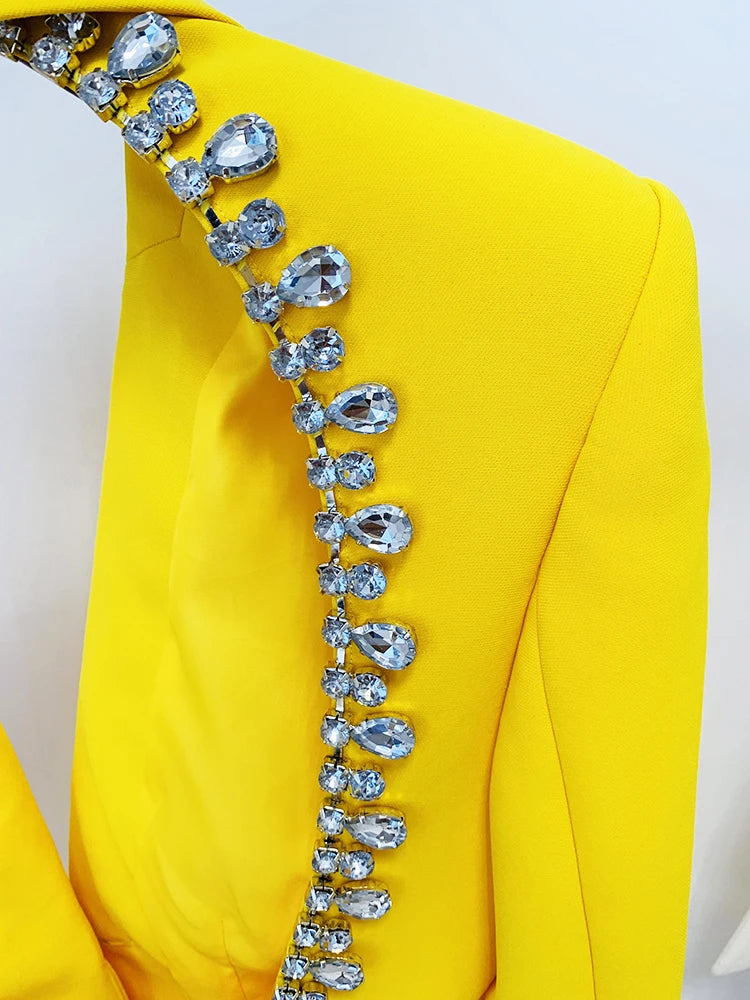 Blazer Com costas detalhe bordado