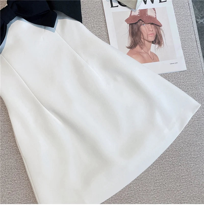 Vestido com Laço Alfaiataria - elegante