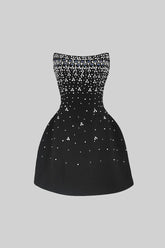 Vestido com Detalhes Bordado a Mão
