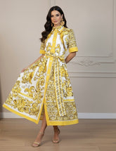 Vestido Estampa DG - Novidade