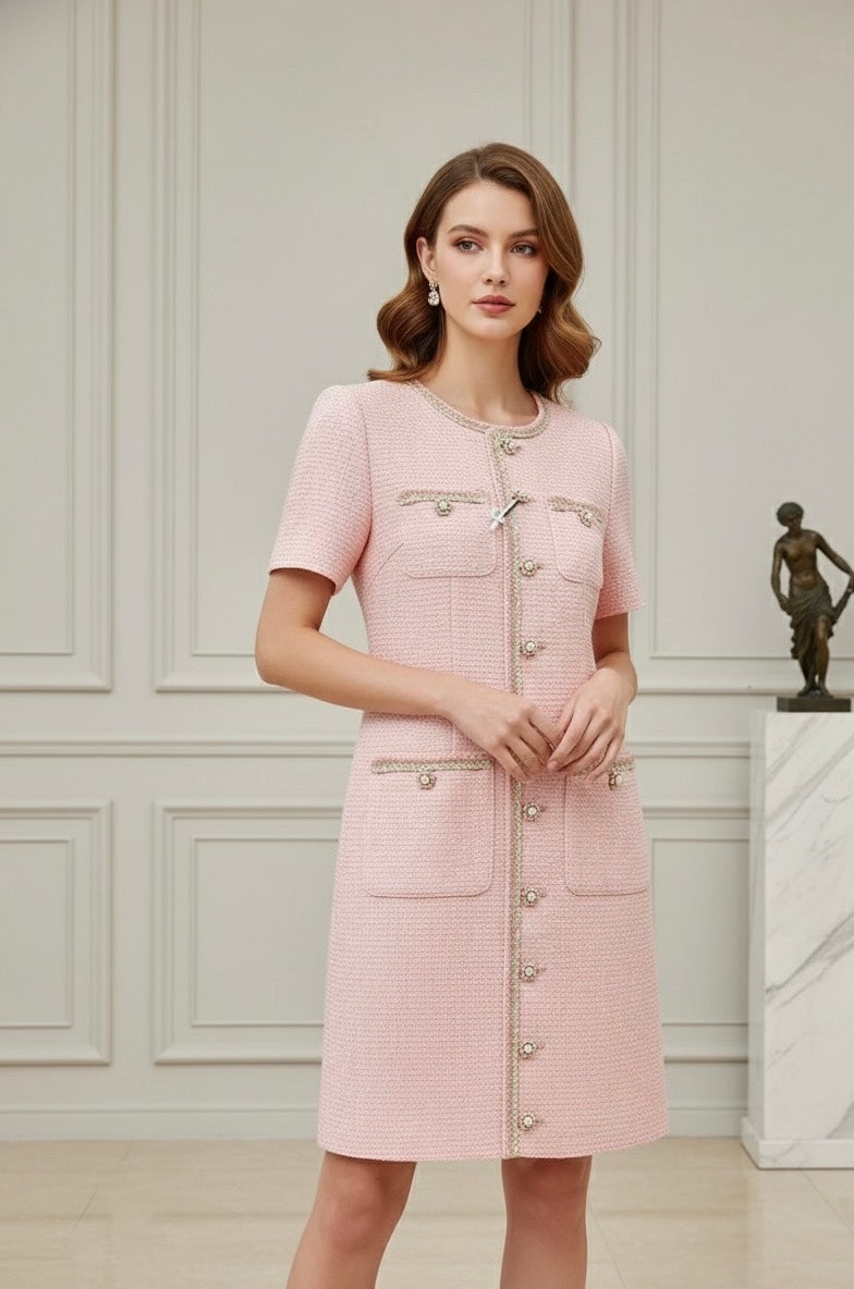 Vestido Luxo TWEED - Novidade