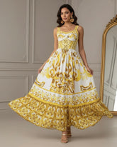 Vestido Estampa Dolce - Elegante