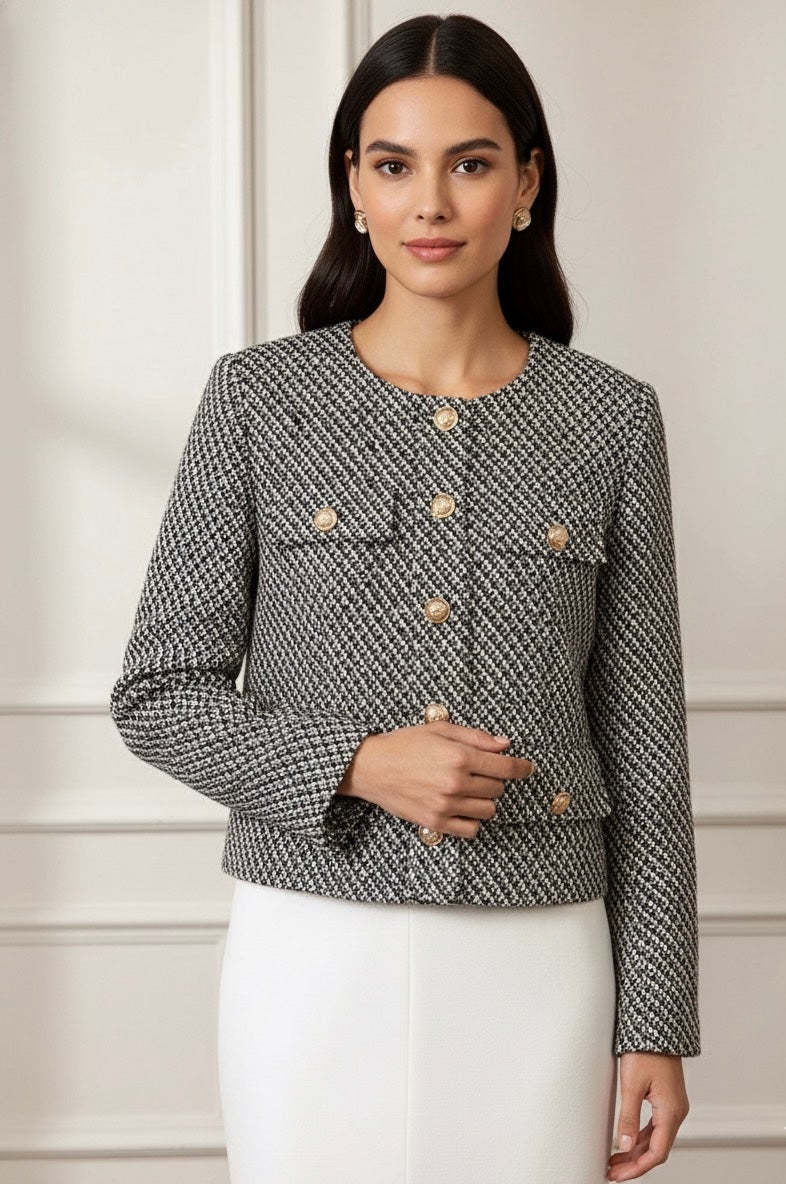 Blazer/Casaqueto - Tweed Alta costura