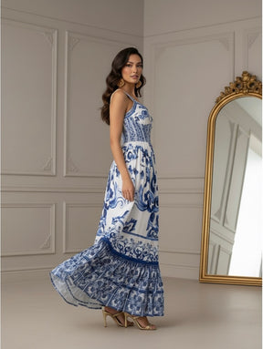 Vestido Estampa Dolce - Elegante