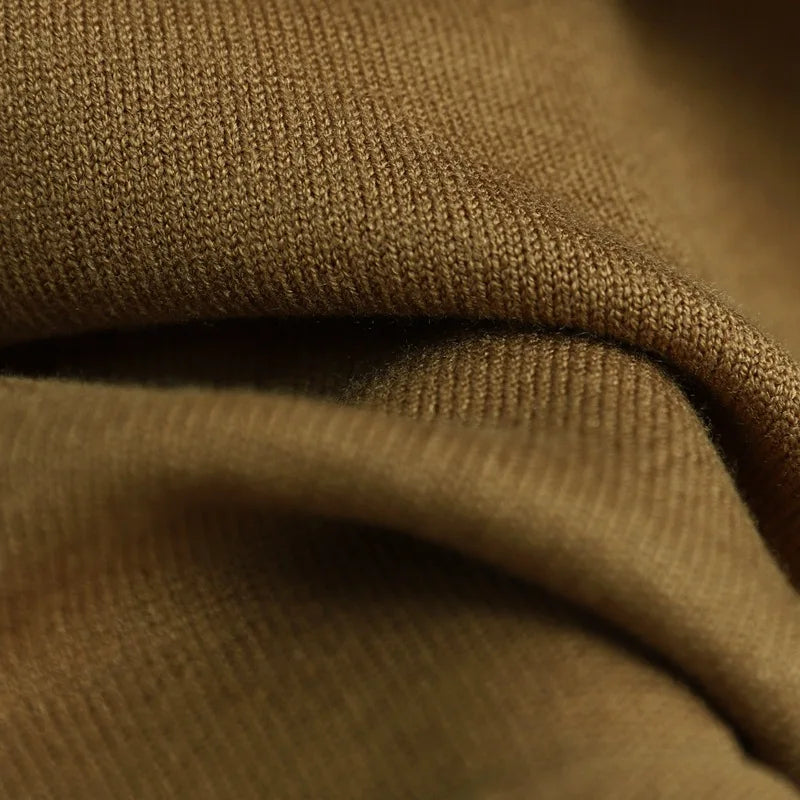 Conjunto Calça e Blusão de Tricô Inverno