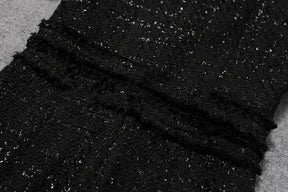 Vestido Tweed Sofisticado
