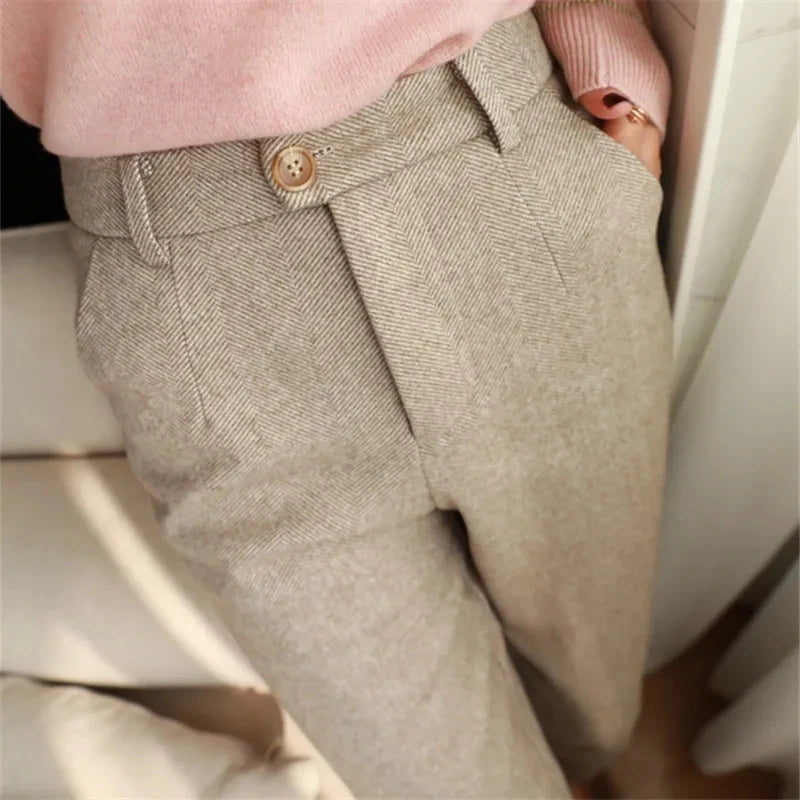 Calça alfaiataria Lã - inverno