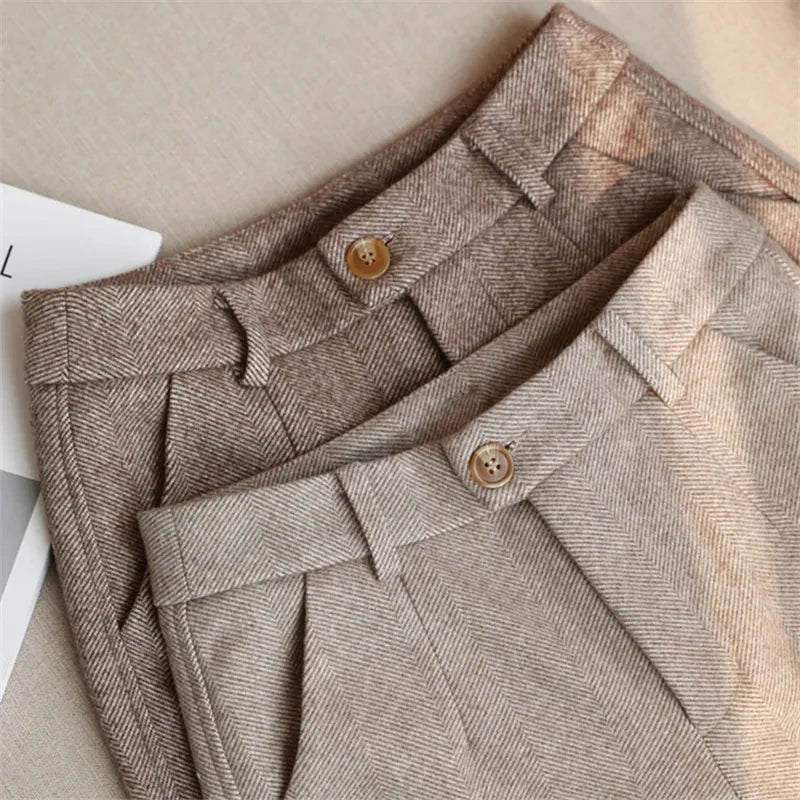 Calça alfaiataria Lã - inverno