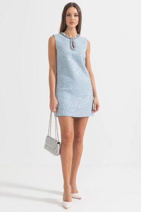 Vestido Luxo Bordado - Novidade