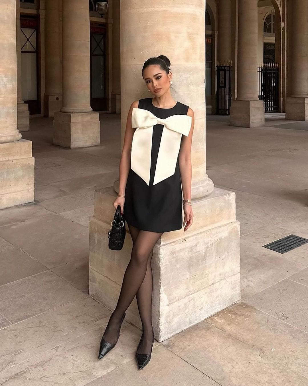 Vestido Laço Alfaiataria - Novidade