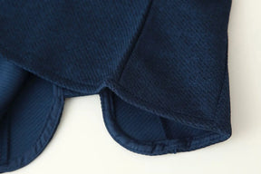 Conjunto Alfaiataria Linéa Classique - Top Curto com Botões & Calça Flare de Cintura Média