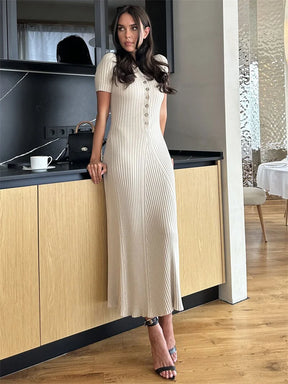 Vestido Tricô Confort