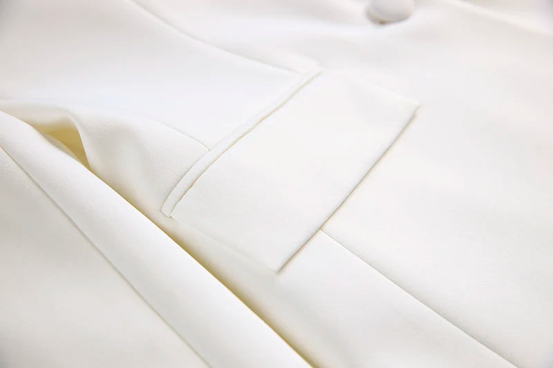 Conjunto Luxo Office - bordado com cristais