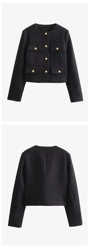 Blazer Casaqueto Tweed - Novidade Sea Dress