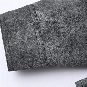 Jaqueta de Couro Feminina com Design Atemporal – Estilo e Elegância para Todas as Estações