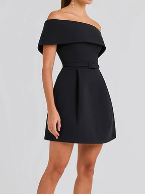 Vestido Ombro a Ombro – Elegância e Charme Atemporal