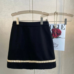 Conjunto Tweed Bordado - Novidade Inverno