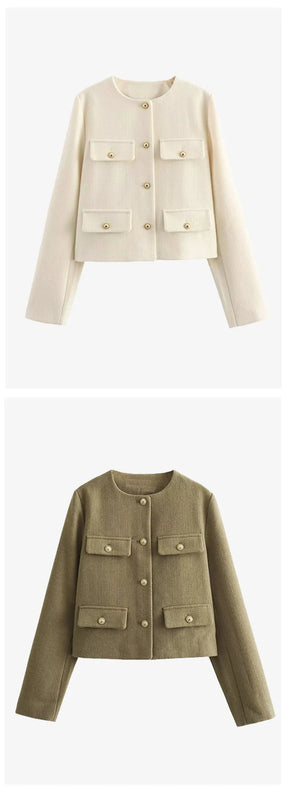 Blazer Casaqueto Tweed - Novidade Sea Dress