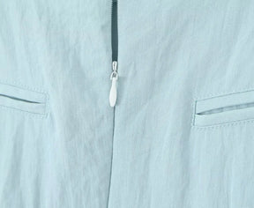 Conjunto – Colete Sem Mangas + Saia plissada com Bolsos