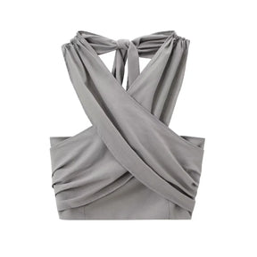 Conjunto Regata com Gola Halter - Elegância e Conforto em um Conjunto Sofisticado