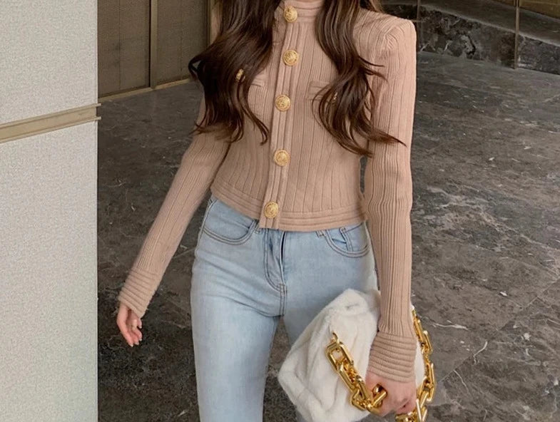 Cardigan Modal Com botões -