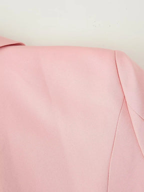 Conjunto Élise – Blazer Alfaiataria e Saia Plissada com Renda