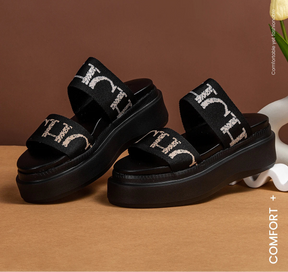 Sandálias Boho de Verão CHCH – Conforto e Elegância Casual