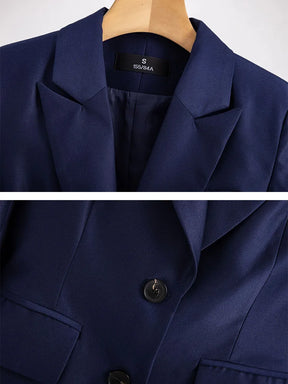 Conjunto Tres Peças Alfaiataria - Colete, Calça e Blazer