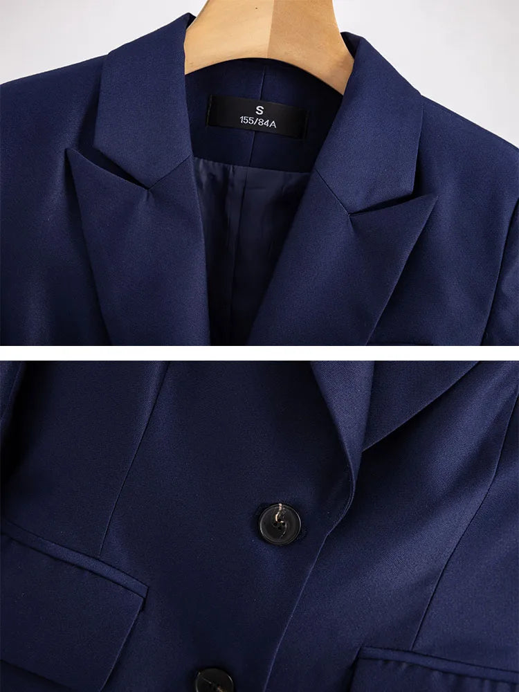 Conjunto Tres Peças Alfaiataria - Colete, Calça e Blazer