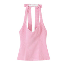 Top Halter com Laço nas Costas