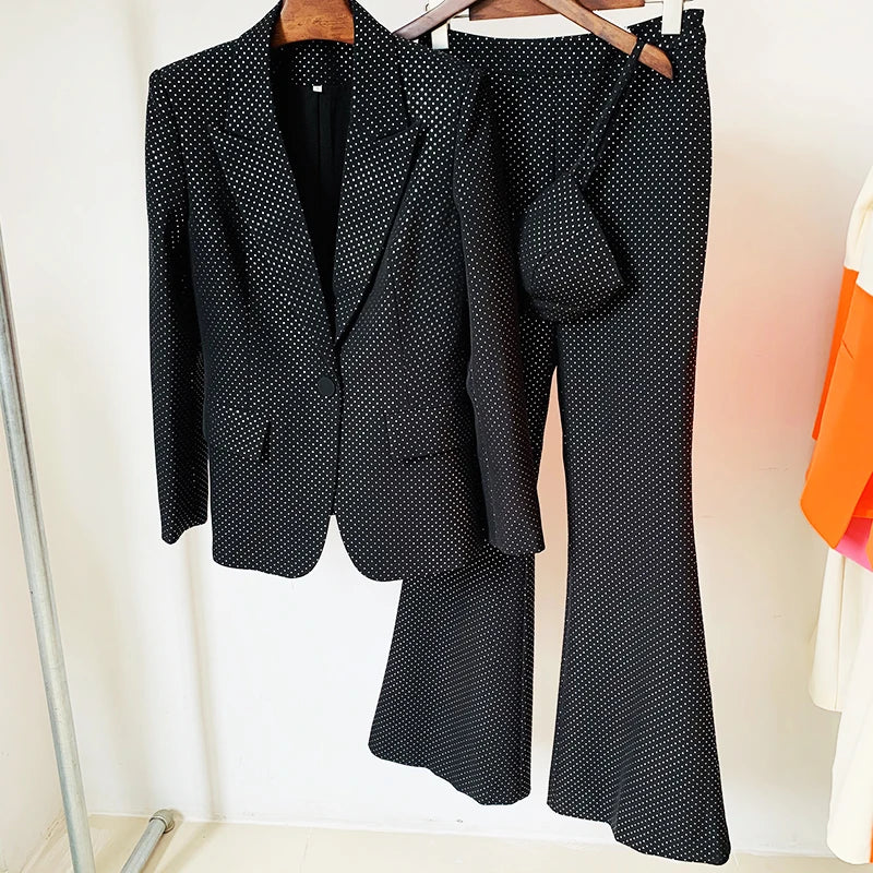 Conjunto Três Peças - Com Cristais