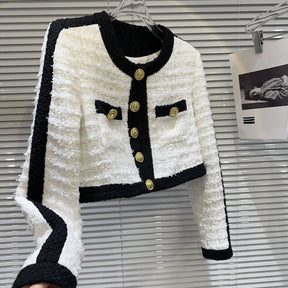 Conjunto Tweed Inverno Alta Costura