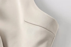 Top Estruturado com Meio Laço – Elegância Moderna em Corset