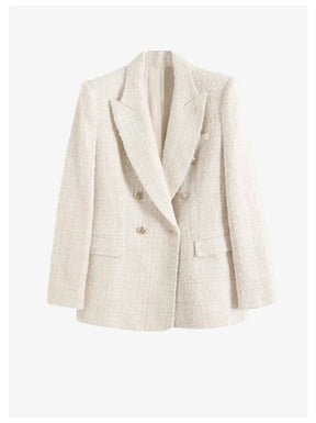 Blazer Tweed alfaiataria - luxo